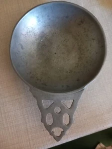 3 Posaceneri peltro vintage da collezione condizioni discrete - Foto 1 di 11
