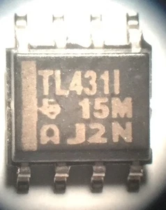 35 Pcs TL431 I Adjustable Voltage shunt SOIC-8 New Texas Instruments LM431 U.S. - Picture 1 of 3