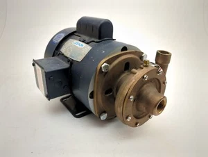 Oberdorfer 104M-J20 Bronze Centrifugal Pump with 1/2 HP 115V TEFC Jet Pump Motor - Picture 1 of 3