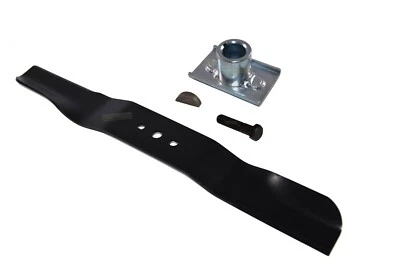 PERFEKTGARTEN 51 CM lame pour tondeuse + porte lame + cale + vis pour Greencut