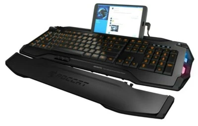 ROCCAT SKELTR- RGB Gaming Keyboard (Dual USB+Bluetooth),Black(NEW) ROC-12-231-BK - Image 1 of 4