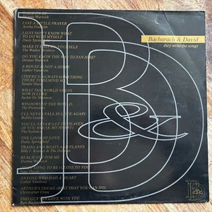 BACHARACH & DAVID - THEY WRITE THE SONGS EX/EX+ VINYL LP /DUSTY/SANDIE/DIONNE - Picture 1 of 12