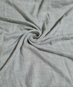 VISCOSE FABRIC MELANGE DOUBLE LAYERED - SOLD BY THE METRE B3/210 - Picture 1 of 6