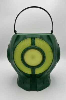 Cubo cubo de truco o trato Green Lantern Rubie’s Light Up Halloween 2011 ¡Funciona! Foto 1 de 4