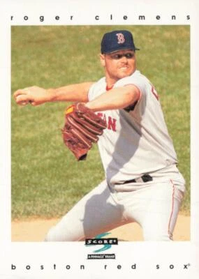 1997 Score #181 Roger Clemens - Image 1 of 2