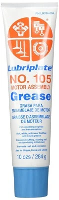 Lubriplate L0034-094 Nº Grasa de montaje de motor 105, súper lubricante, 10 oz. Tubo Foto 1 de 2