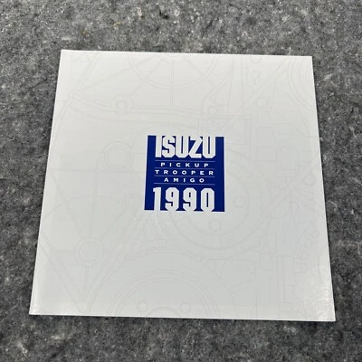 Folleto de ventas de autos originales Isuzu 1990 - camioneta Impulse Trooper Amigo Foto 1 de 4