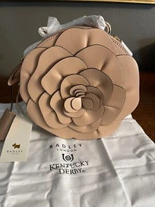 RADLEY LONDON X Kentucky Derby Rose Crossbody Bag, 150th Anniversary Run 4 Roses - Picture 1 of 8