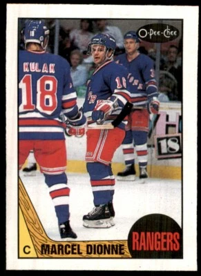 1987-88 O-Pee-Chee Marcel Dionne #129 - Image 1 of 2