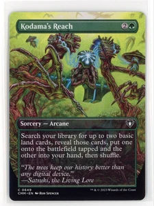 MtG CMM Kodama's Reach #649 Borderless Non-Foil - Picture 1 of 2