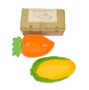 VINTAGE OUR OWN IMPORT VEGETABLE SERVING SET MADE IN JAPAN #NO 3467.10 - Picture 1 of 9