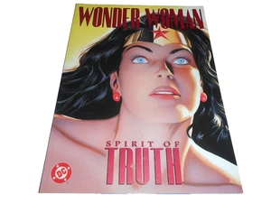 1999 Wonder Woman Spirit of Truth Oversized Alex Ross Trade Paperback DC Comics - Picture 1 of 1
