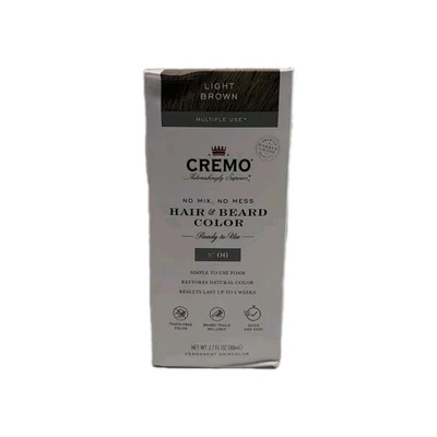 Crema • MARRÓN CLARO • Tinte de cabello para hombre • Color de cabello y barba • Nº 06 - 2,7 fl. oz Foto 1 de 4