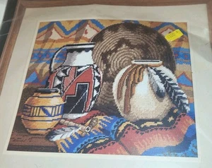 Dimensions Art of the Southwest Needlepoint Kit Native American 2423 Rare - Picture 1 of 4