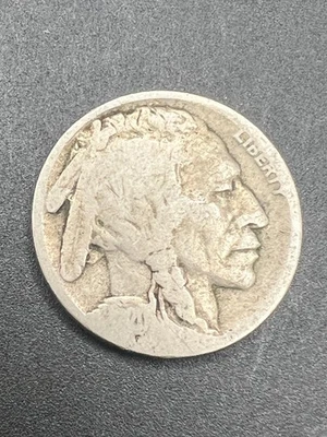 Buffalo Nickel-1920-S, partial date - Image 1 of 3
