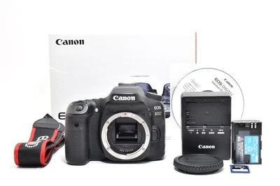 Canon EOS 80D Digital SLR Camera Body Black Direct from Japan 055 - Image 1 of 4