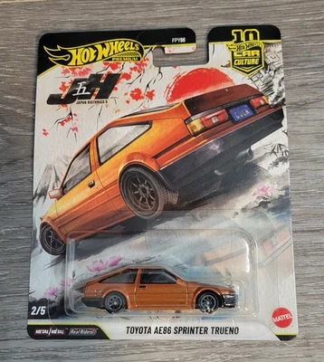 Toyota AE86 SPRINTER TRUENO JH5 2026 HOT WHEELS PREMIUM JAPAN HISTORICS 5 Foto 1 de 2