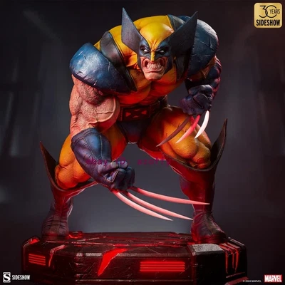 Estatua Sideshow Collectibles Marvel X-Men Wolverine Berserker Rage Foto 1 de 4