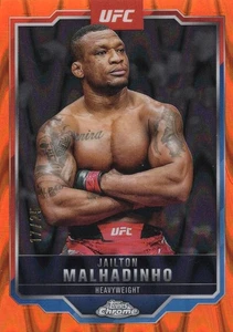 Jailton Malhadinho #112 Orange Refractor 2025 Topps Chrome UF #17 /25 - Bild 1 von 2