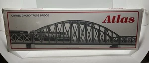 Atlas Ho Scale Curved Chord Truss Bridge 887 - Picture 1 of 8