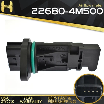 22680-4M500 MAF Mass Air Flow Sensor For Infiniti G20 Nissan Maxima 2000-2001 Foto 1 de 4