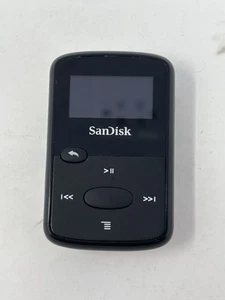 SanDisk Lettore MP3 Clip Jam Radio FM Indossabile Nero SOLO PARTI BATTERIA DIFETTOSA *LEGGI - Foto 1 di 7
