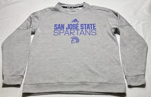 San Jose State Spartans Fußball Adidas Team ausgestellt Crew Sweatshirt Herren Large - Bild 1 von 12