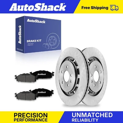 Front Brake Rotors Premium Ceramic Pads for Lincoln MKT 2012 Ford Flex V6 Foto 1 de 4