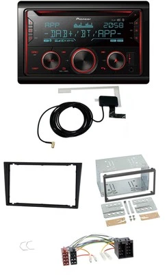 Pioneer 2DIN MP3 DAB USB CD Bluetooth Autoradio für Opel Corsa C Meriva Signum V - Bild 1 von 4