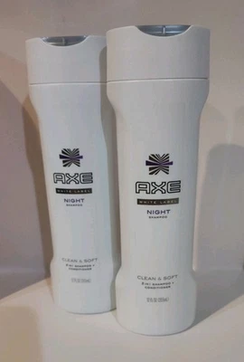 2 AXE White Label Night 2 In 1 Shampoo + Conditioner 12 Fl Oz Each New Rare HTF - Image 1 of 4