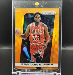 Scottie Pippen 2013-14 Panini Prizm Orange Refractor serial # 20/60 RARE Bulls - Bild 1 von 3