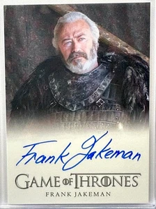 Frank Jakeman Full Bleed Autograph, Game of Thrones, Legends of the Realm - Picture 1 of 2