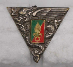 Fremdenlegion - 2. REP Ausländisches Fallschirmjägerregiment G. 1948 Drago Emaille Anc - Bild 1 von 2