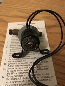 Aprilaire 4005 Humidifier Water Solenoid Valve Replacement Assembly