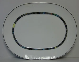 Bernardaud GALAXIE 15-5/8" Oval Platter BEST Limoges France - Picture 1 of 3
