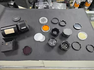 Vintage Lot 8 pcs Camera Filters & Lenses - Kenko, pentax, Ambico, generic - Picture 1 of 17