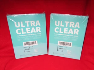 Binditek 200 Pack 7 Mil Report Covers Pack Ultra Clear 8-1/2 x 11 Inch - Picture 1 of 5