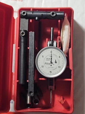 Vintage INTERAPID 312B-1-SET 0-0.060" RANGE, 0-15-0 READING DIAL TEST INDICATOR - Image 1 of 4