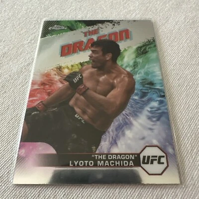 2024 Topps Chrome UFC AKA The Dragon Lyoto Machida MMA - Image 1 of 3
