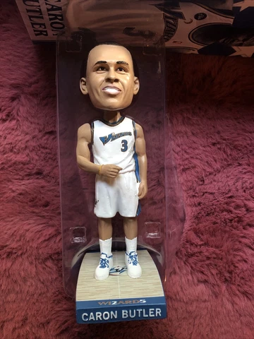 Caron Butler Bobblehead Washington Wizards 25th NBA SGA 2023 NIB Cover