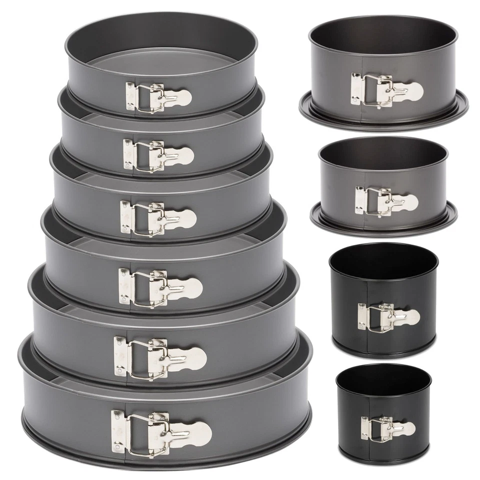 Patisse Springform Rund 12/16/18/20/22/24/26/28cm Backform Kuchenform Profi Pan - Bild 1 von 1