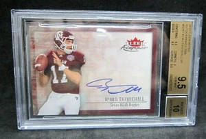 RYAN TANNEHILL 2012 FLEER RETRO AUTOGRAPHICS 2000 ROOKIE AUTO BGS10!DOLPHINS RC - Picture 1 of 4
