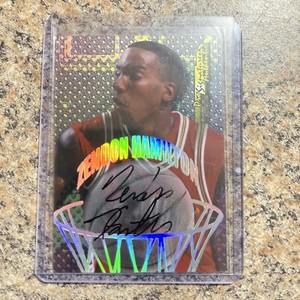 1998-99 COLLECTOR'S EDGE PRO SIGNATURES ZENDON HAMILTON ST JOHNS #18 Auto