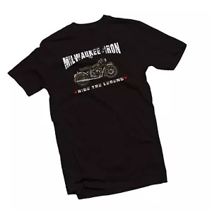 Camiseta Milwaukee Iron Vintage motociclista y fans de Harley - Imagen 1 de 6