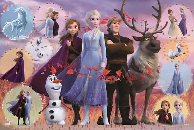 Epoch Disney Frozen 2 Collection 1000 Piece Jigsaw Puzzle  - Image 1 of 4