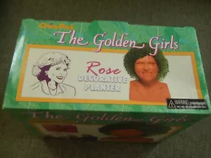 The Golden Girls - Rose Chia Pet Head - Decorative Planter NEW Betty White - Picture 1 of 5