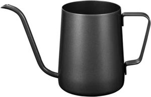 Pour over Kettle Gooseneck Long Narrow Drip Spout Coffee Tea Pot (12 Oz) - Black - Picture 1 of 12