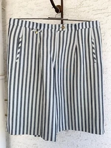 Basler Leinen/Stoff Bermuda, elegant, gestreift, Gr. 48, Top-Zustand - Bild 1 von 6