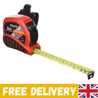 Hultafors Brick-Mate 8m Pocket Tape with EC Class I Precision for Builders - Image 1 of 4