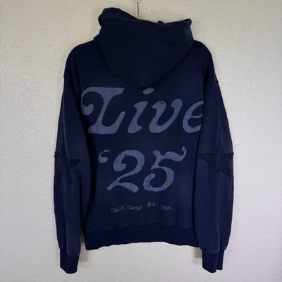 Sudadera con Capucha Beyonce Cowboy Carter Tour Mediana Herradura en Vivo 25 Concierto Mercancía CCT2025 Foto 1 de 4